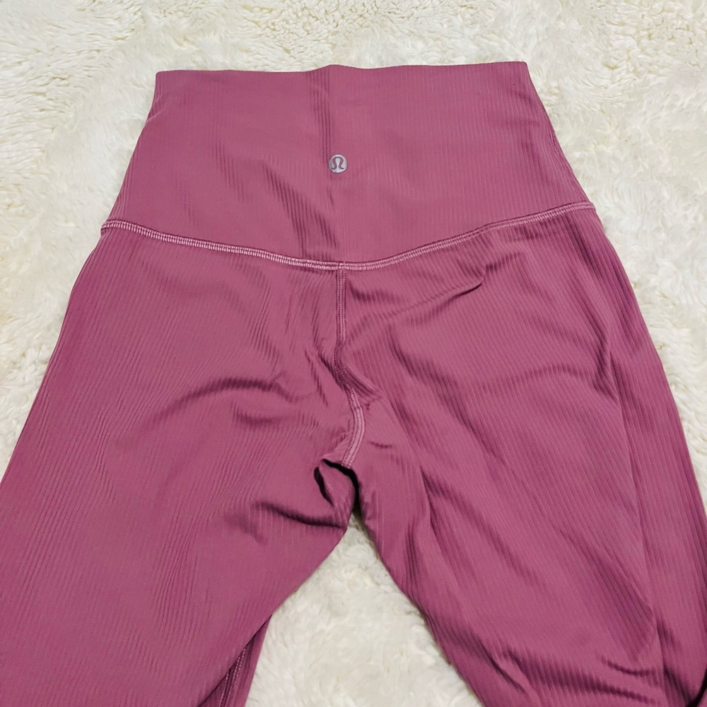 Lululemon Align Ribbed HR Pant 25” - Picture 5 of 5